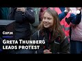 Greta Thunberg calls for 'climate justice' in protest outside COP26 venue | AFP