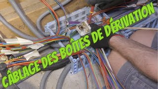 Câblage des boites de dérivation