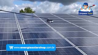 Kit Limpeza Placa Solar | Limpeza de PAINEL SOLAR | Como LIMPAR os Módulos Solares?