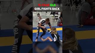 She Lost Her Mind on the Mat... But Lost to a 15-Year-Old Girl! #jiujitsu #knockout