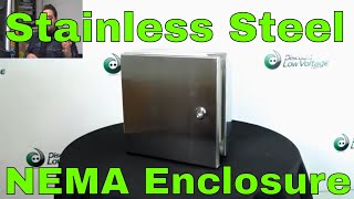 Overview of Bud Industries Stainless Steel SNB series enclosure