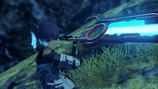 Sena casually swinging the Monado - Xenoblade Chronicles 3