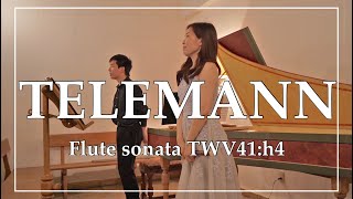 G.P.Telemann / Flute Sonata hmoll TWV 41:h4 (Tafelmusik)