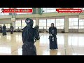 【askaさん】2023年元日大野北初稽古！askaさんと四段剣士が地稽古！