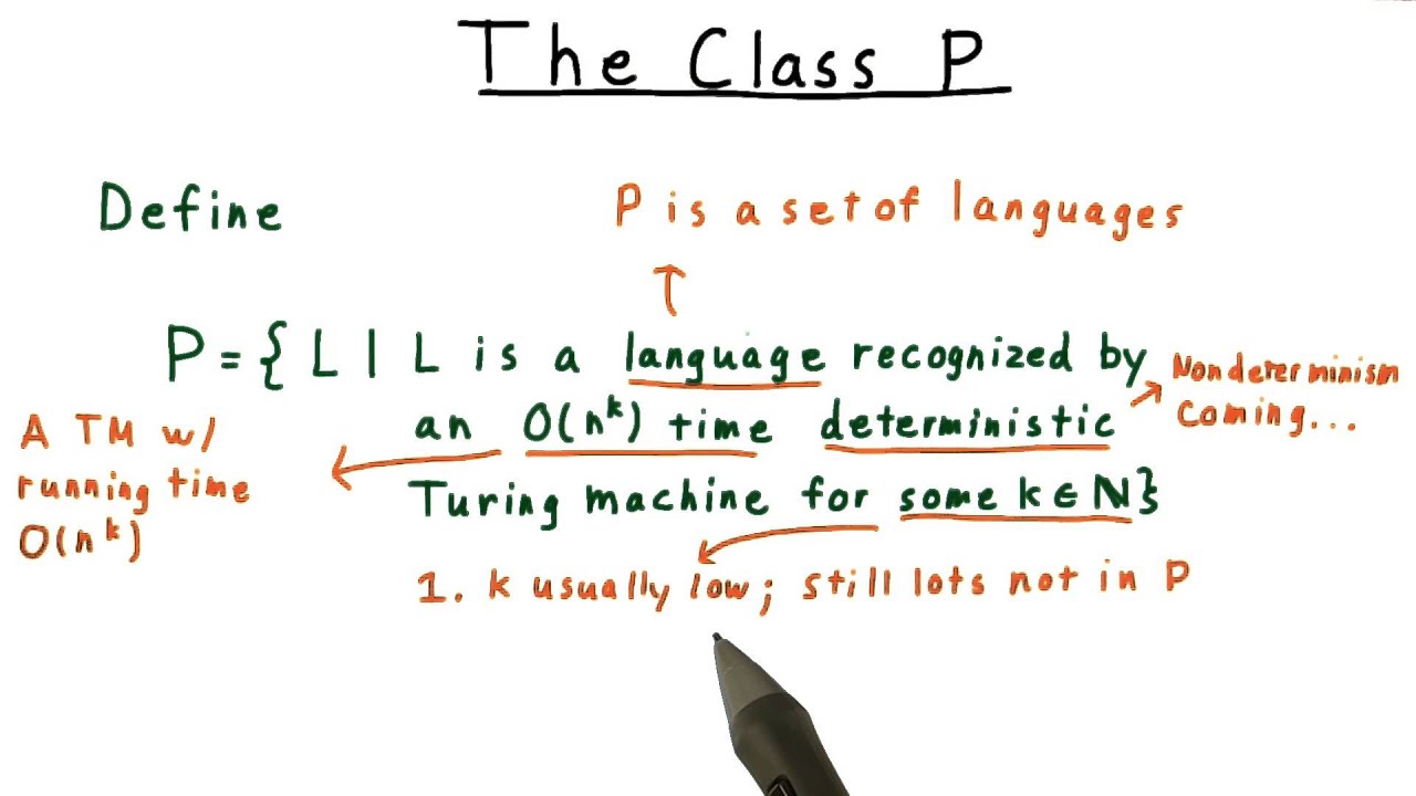 The Class P - Georgia Tech - Computability, Complexity, Theory ...