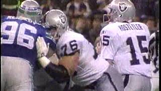 1995   Raiders  at  Seahawks   Week 16