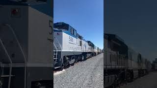 Amtrak GE P32-8BWH #506 Sits Quietly at Seattle’s Holgate Street Yard with Several Other Locomotives