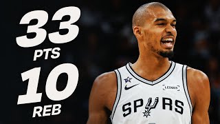 WEMBY Is UNREAL 😳 33 PTS in 26 Minutes! | January 19, 2026