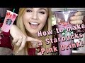 How To Make a Starbucks PINK DRINK!