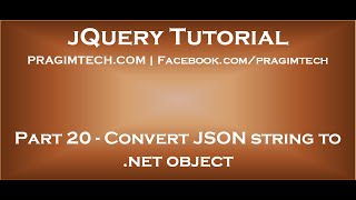 Convert JSON string to net object