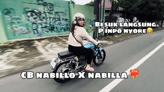 CB Nabillo udah berani nginpo nyore😂