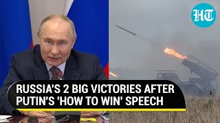 Days After Putin's 'How To Win' Speech, Russia's 2 Big Victories Even As NATO Snubs Zelensky