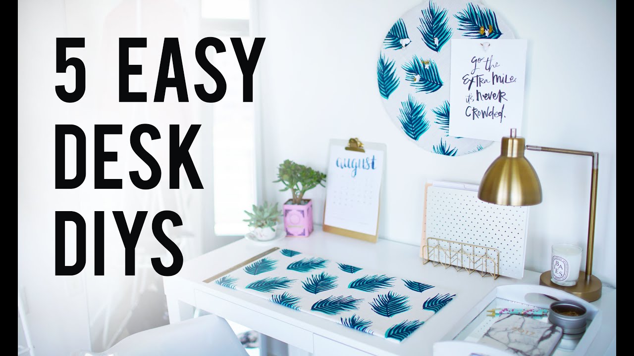 5 Diy Room Decor And Desk Organization Ideas For Students Infoupdate Org