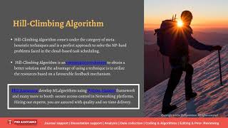 PhD Dissertation Writing Help   DISSERTATION ALGORITHM DEVELOPMENT TIPS FOR DEVELOPING HILL CLIMBING