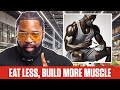 Eat Less, Build More Muscle | One meal a day