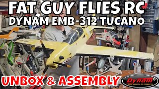 DYNAM EMB-312 TUCANO UNBOX \u0026 ASSEMBLY by FGFRC #aviation #rcaircraft