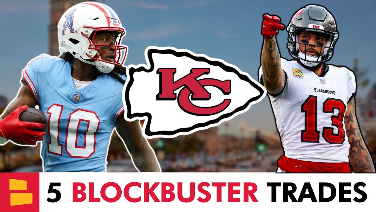 5 Chiefs BLOCKBUSTER Trades Ahead Of NFL Trade Deadline | FT. DeAndre ...