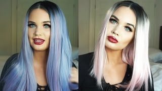 KYLIE JENNER inspired WIG TUTORIAL ft UNIWIGS