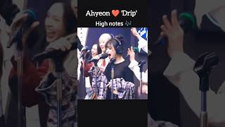 Ahyeon ❤️ 'Drip' high notes / Baby Monster song / #babymonster #ahyeon #drip