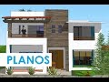 🏚Diseño de Casa de DOS PISOS - Planos ConsTRuctivos