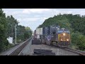 ⁴ᴷ fast trains u0026 freight trains in union county