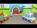 baby panda police catches thief kids cartoon baby cartoon baby videos police cartoon babybus