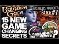 Baldur's Gate 3 - New Best UNBELIEVABLE Secrets Found - Permanent Alfira,  New Maps, & More!