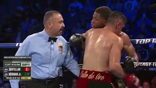 Brian Norman Jr knockout vs Giovani Santillan  Fight HD