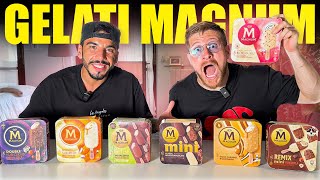 PROVIAMO TUTTI I GUSTI DEI GELATI MAGNUM DEL SUPEMERCATO - ALCUNI NON SAPEVO NEMMENO ESISTESSERO!