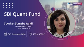 A Guide to the SBI Quant Fund | Webinar