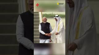 UAE President Warmly receives PM Narendra Modi in Abu Dhabi