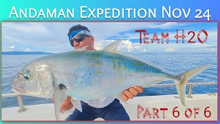 Andaman Expedition Nov 2024 by Team H2O |  Part 6 of 6: Specimen \u0026 Species on Fast Jigging