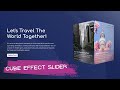Cube Effect Slider | HTML CSS Swiper JS