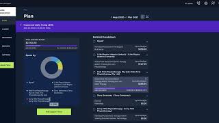 Client Portal Plan Page