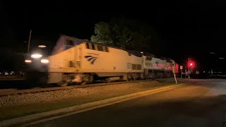 Amtrak 53 w/ Dash 8 Through Benson