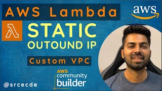 AWS Lambda function with Static outbound IP | Elastic IP
