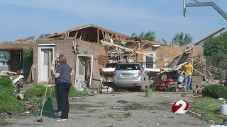 Governor pledges federal, state aid to Celina tornado victims