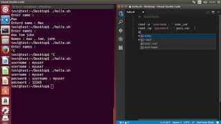 48 Shell Scripting Tutorial for Beginners 3 Read User Input