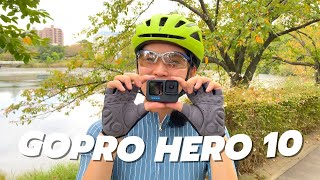 GoPro Hero 10 - Best Action Camera For Cycling With Hollyland Lark 150 Wireless Microphone