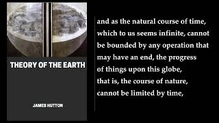 Theory of the Earth (1/3) 🌟 By James Hutton. FULL Audiobook