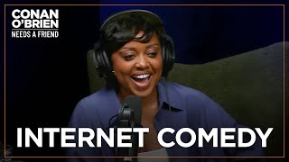 Quinta Brunson Was A High School “DVD Hustler” | Conan O'Brien Needs A Friend