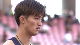 【第108回日本選手権】男子 100ｍ 予選5組