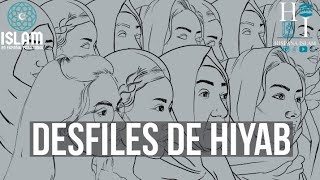 los Desfiles de hiyab #mujer #moda #hijab #islam #desfile