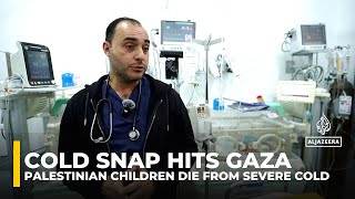 Six children die of hypothermia amid freezing conditions in Gaza