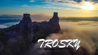 Hrad Trosky - Ranní mlha // Castle Trosky - Morning FOG // MAVIC Mini // Czech Paradise