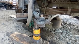 Tutorial Lengkap Cara Mengganti Tierod Dan Spooring Mobil Truk Engkel Ban