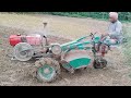 time to cultivate dry soil with power tiller power tillar শুকনো মাটি চাষ করা 05