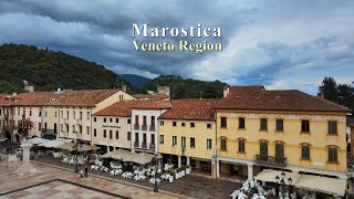 Marostica, Italy - Bird's view