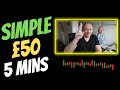 £50 in 5 minutes = How to Day Trade GBPUSD