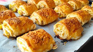 ÖYLE BİR BÖREK TARİFİM VARKİ😉 ÇITIR ÇITIR YİYENLER BİR DAHA İSTEYECEK🥰 🔝